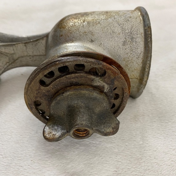 Vintage Climax #51 Food Meat Chopper Grinder Table Clamp W 3 Blades Made In USA - Picture 5 of 9